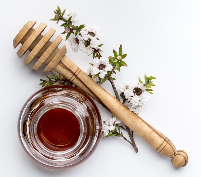 La importancia medicinal de la miel ha sido documentada en las literaturas más remotas, y desde la antigüedad se le atribuye muchas propiedades. Aquí revisamos que dice la ciencia sobre los beneficios saludables de un tipo en especial, la de Manuka ¿Quieres conocerla?