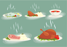 Consume pollo, ternera, cordero, pescado, pavo o cerdo frescos. Asegúrate de que la carne no contenga tiernizantes o caldo. Evita los marinados, empanizados y preparados de pollo rostizado sazonado y cualquier comida preparada de carne, fideos o arroz como burritos o lasaña. Evita cualquier atún enlatado con caldo, las anchoas, sopas enlatadas, salchichas y la mayoría de los fiambres. 