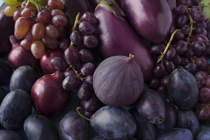 Frutas Y Verduras Violetas Frutas Y Verduras De Color Morado | TikTok