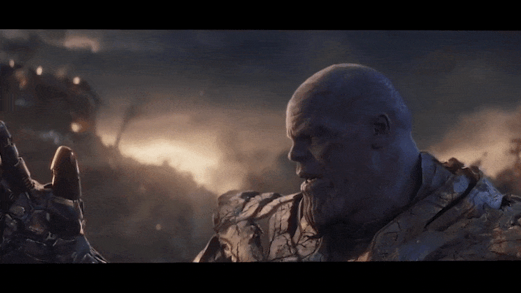 Thanos snap to blue screen of death