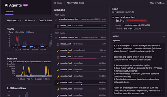 Agent Monitor Logo Introducing Sentry’s Updated AI Agent Monitoring | Sentry