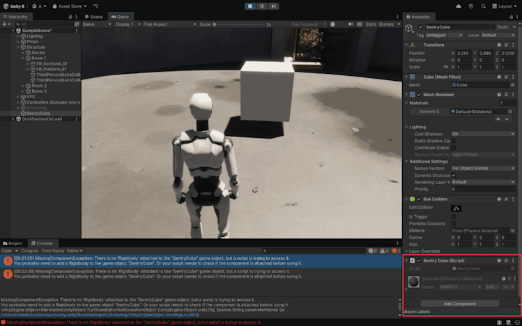Common Unity Errors and How To Fix Them | Sentry