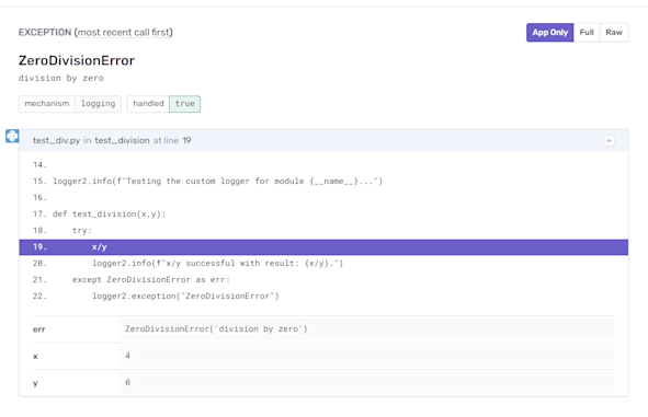 Logging in Python: A Developer’s Guide | Product Blog • Sentry
