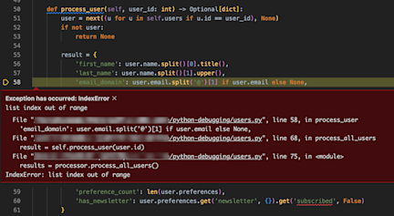 Debugging Python with VS Code and Sentry | Product Blog • Sentry
