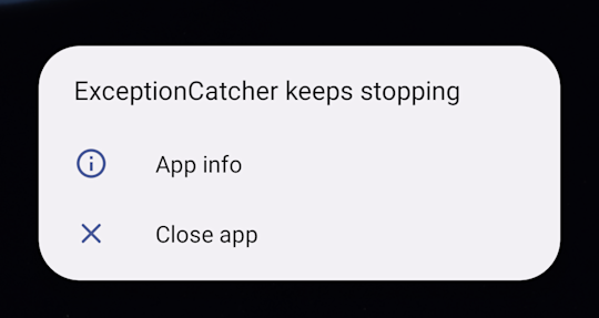 How to handle Android exceptions and avoid application crashes ...