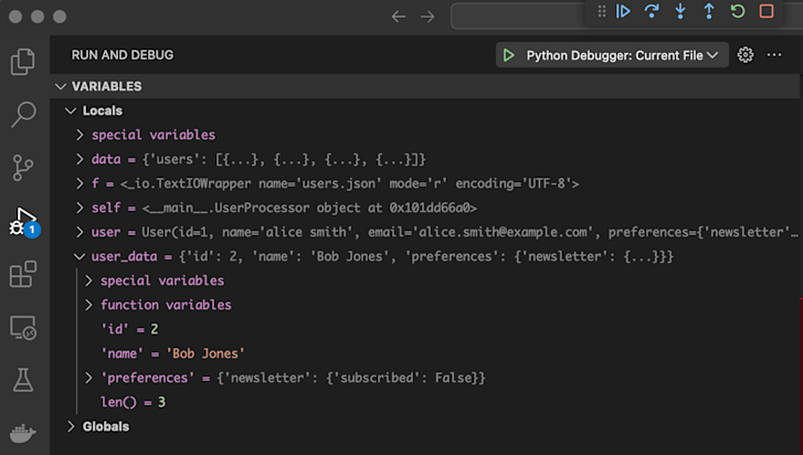 Debugging Python with VS Code and Sentry | Product Blog • Sentry
