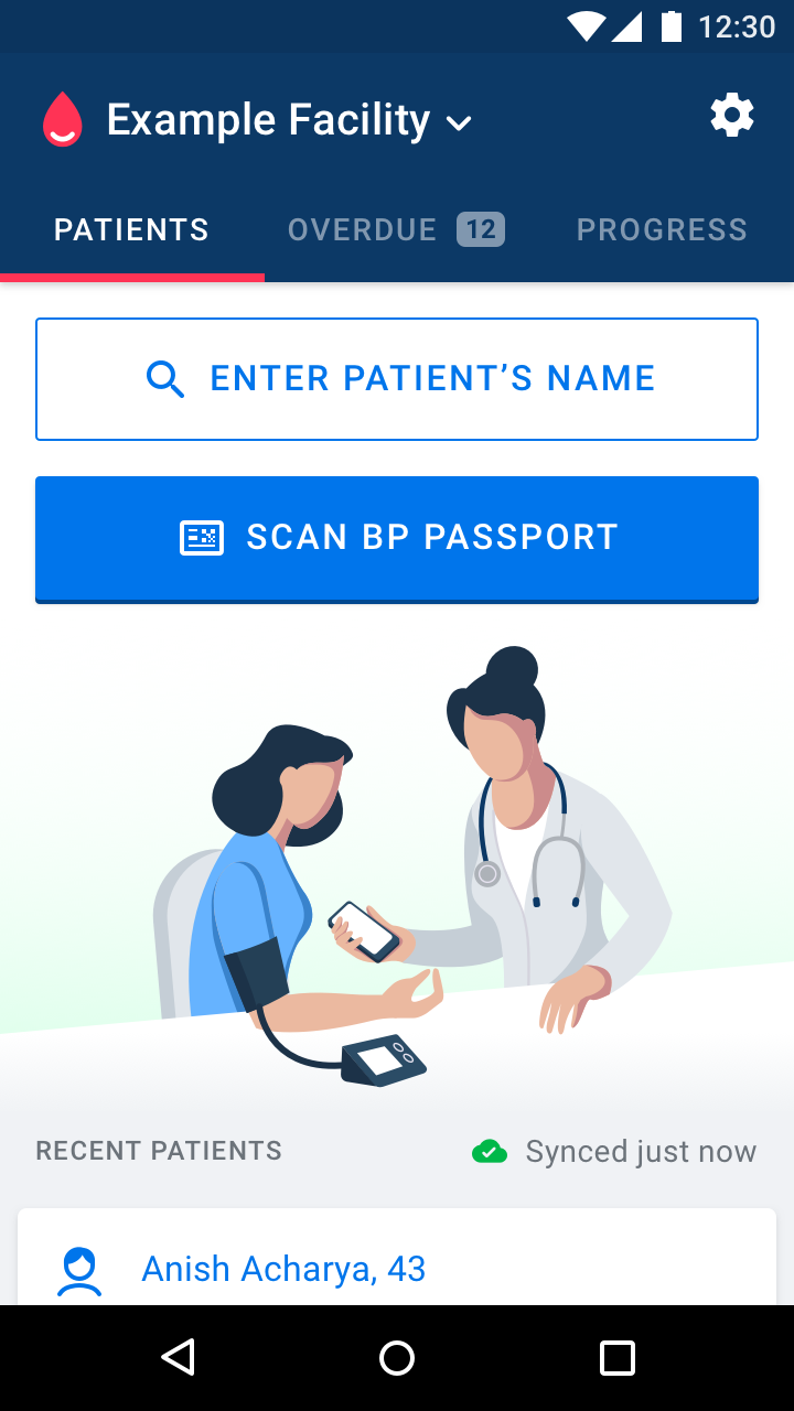 Simple app Blood Pressure (BP) Passport from Resolve to Save Lives