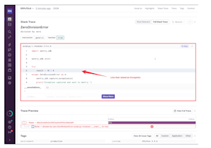 Guide to Errors vs Exceptions in Python | Product Blog • Sentry