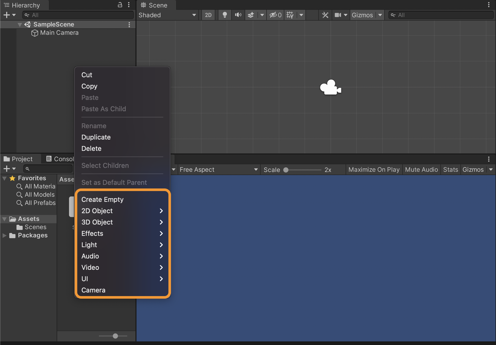 Unity Tutorial