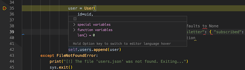 Debugging Python with VS Code and Sentry | Product Blog • Sentry