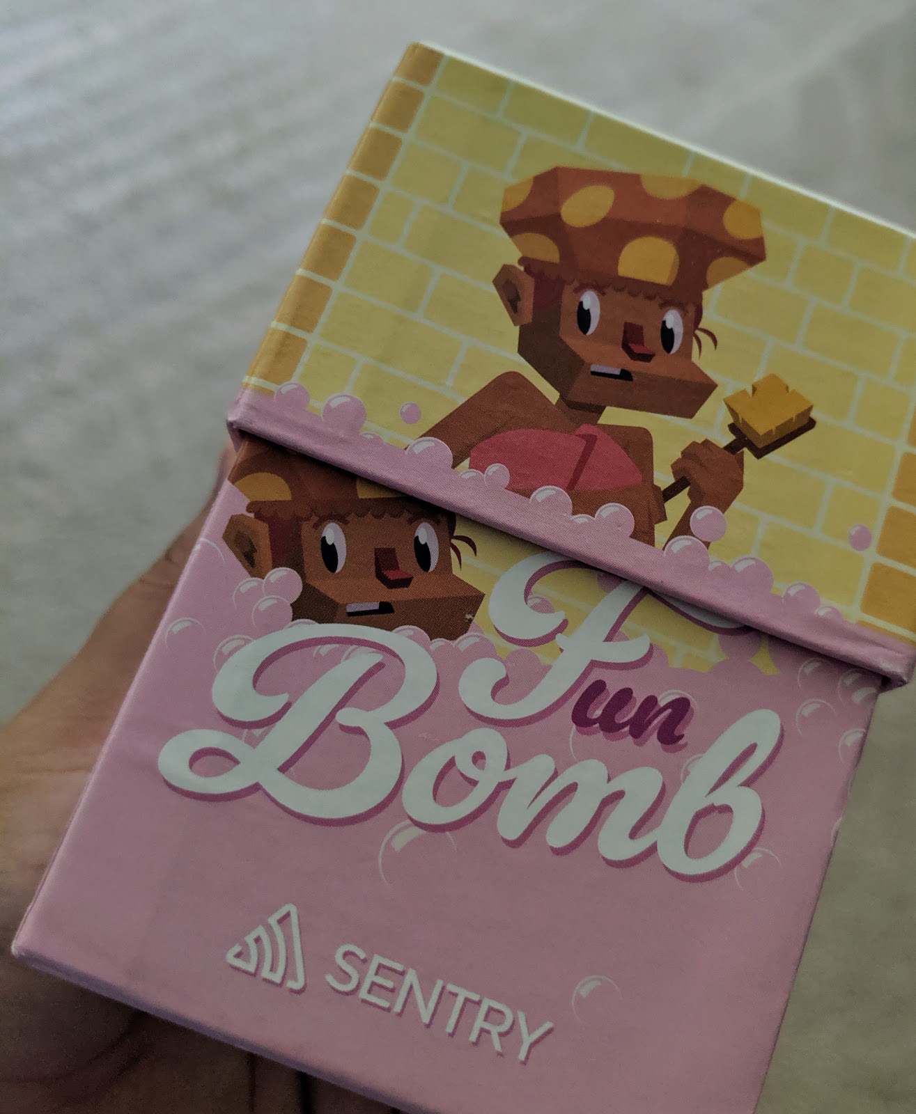 Sentry's bath bomb swag