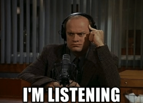 Frasier is listening