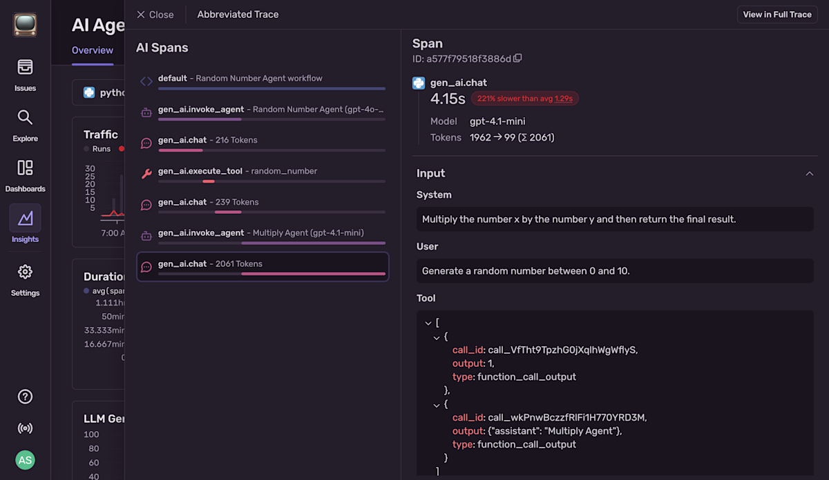 Introducing Sentry’s Updated AI Agent Monitoring | Sentry