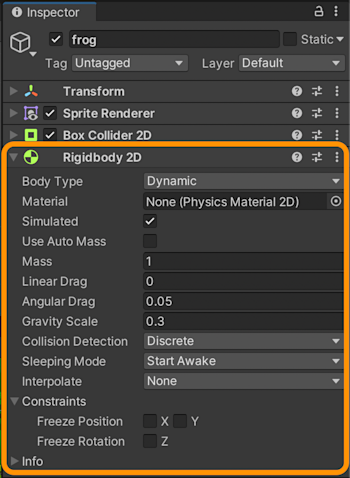 Unity Rigid Body Debug Mode Unity Tutorial: Developing Your First Unity Game - Part 1 | Sentry