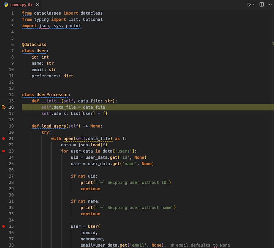 Debugging Python with VS Code and Sentry | Product Blog • Sentry