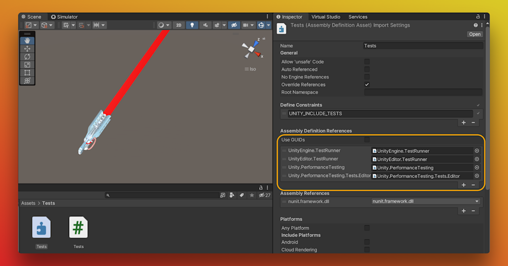 Unity Test Processing Unity Performance Testing Tools & Benchmarks | Product Blog • Sentry