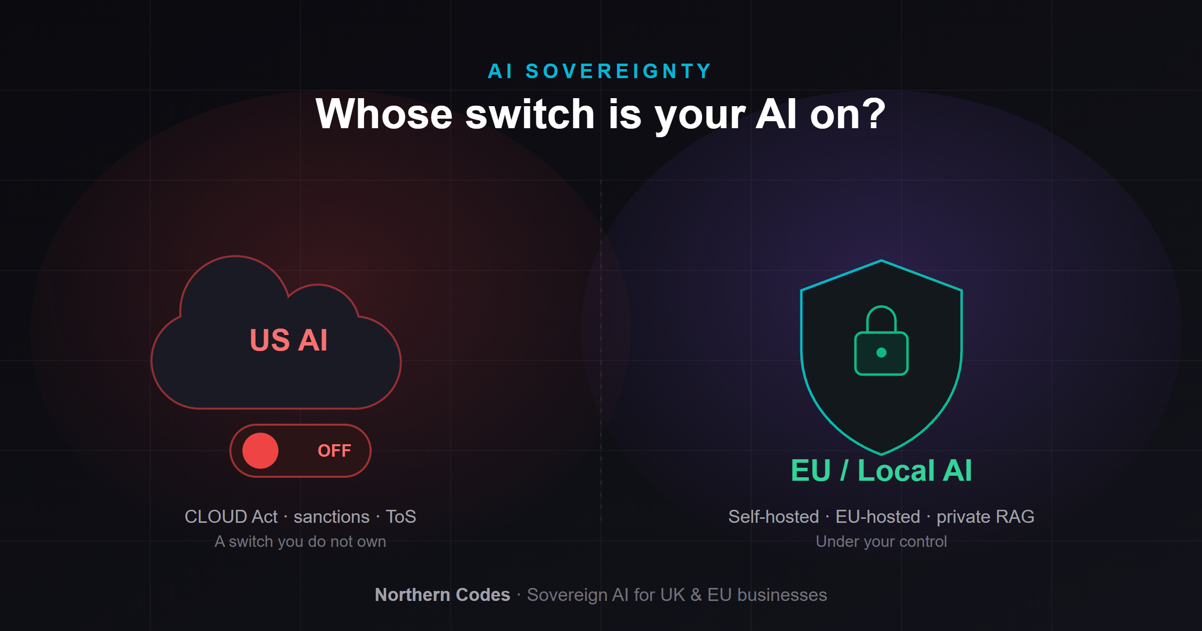 Relying on US AI is a risk you do not control