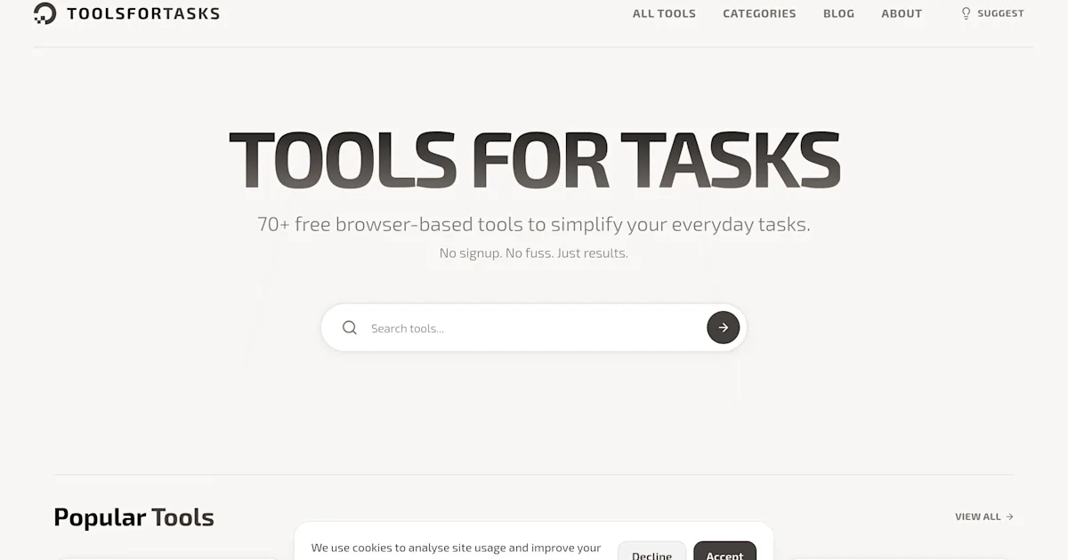 We Built 70+ Free Tools for the Community - Here's Why