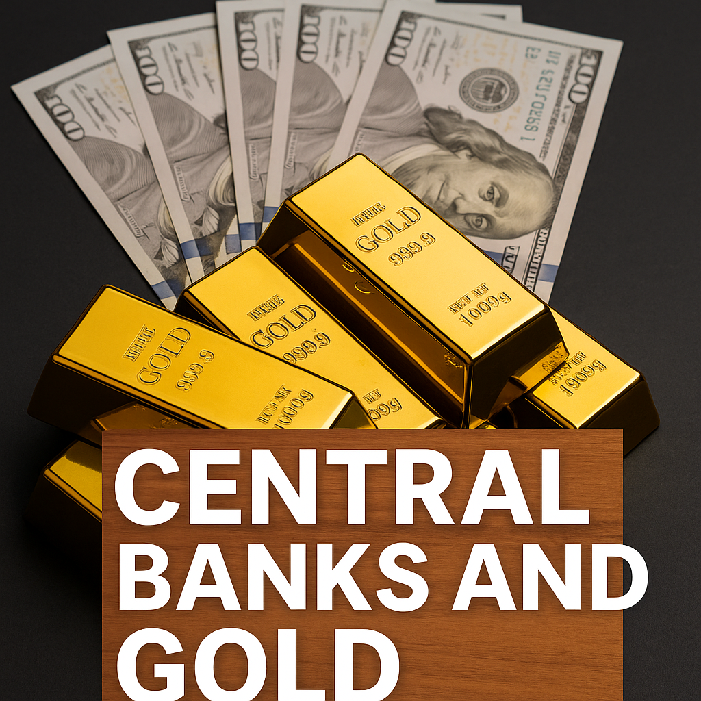Oro e banche centrali: acquisti record e sfiducia nel dollaro