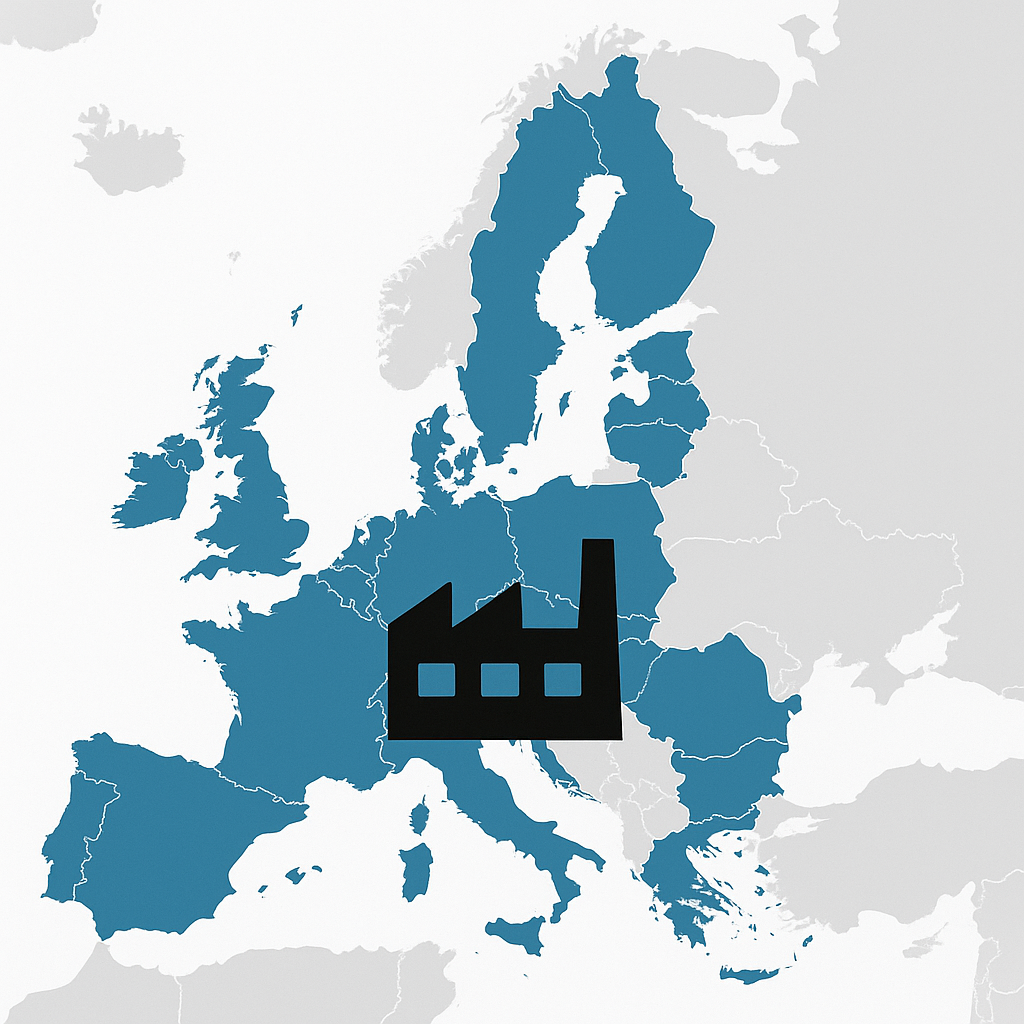 PMI Eurozona: manifattura torna a crescere dopo tre anni