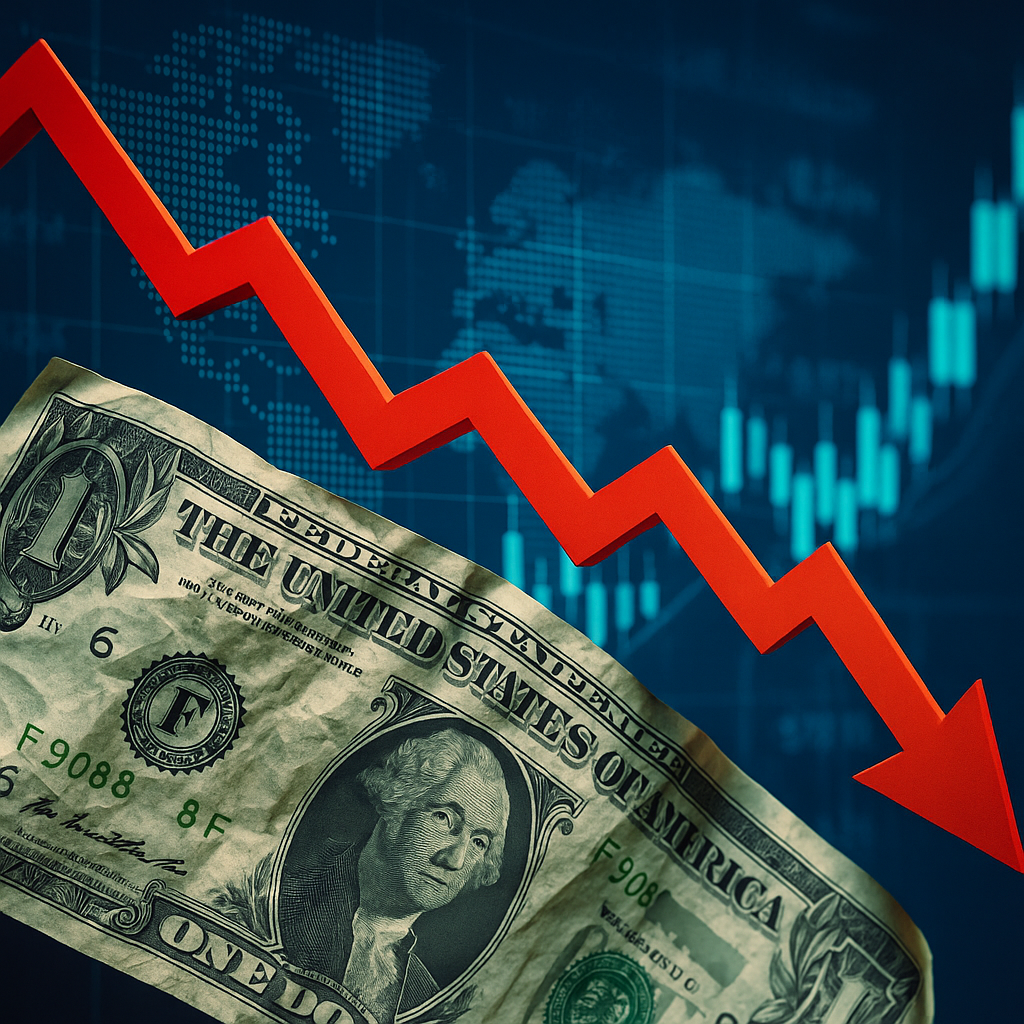 Il dollaro continua a crollare: è fuga degli investitori dal biglietto verde?