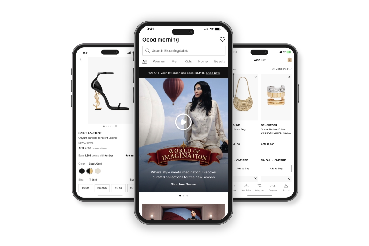 Discover the Bloomingdale's app