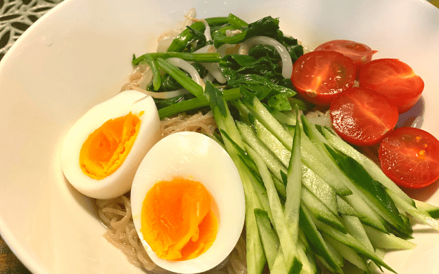 冷麺に合う付け合せ