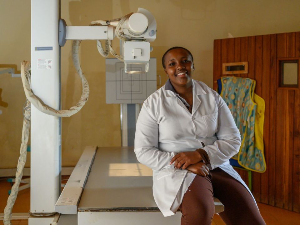 Radiologe Merci in Kenia