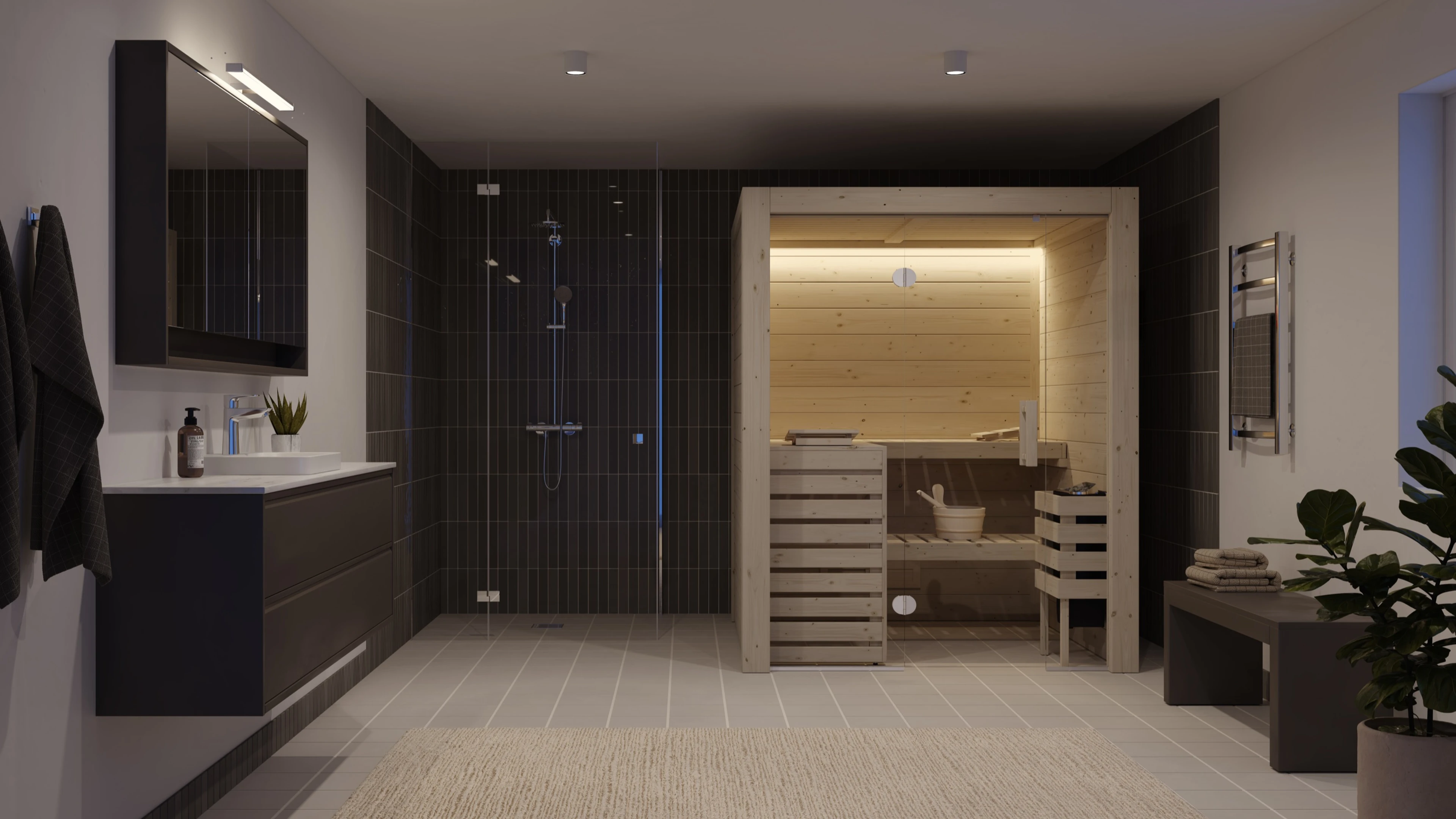 Domo Small Delta Interior 2 Evening