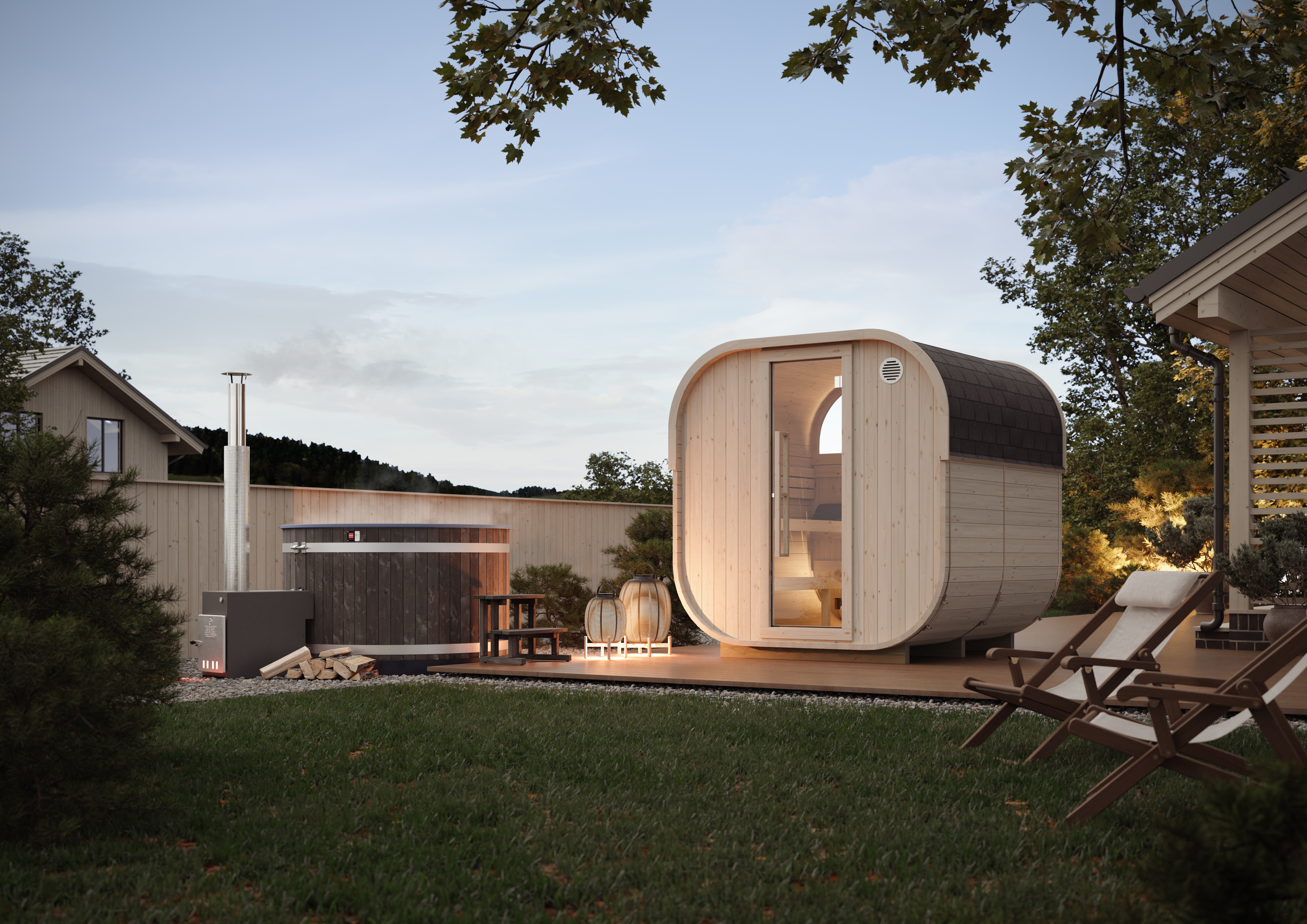 Kammi Cube TopSteel Exterior 3 Evening