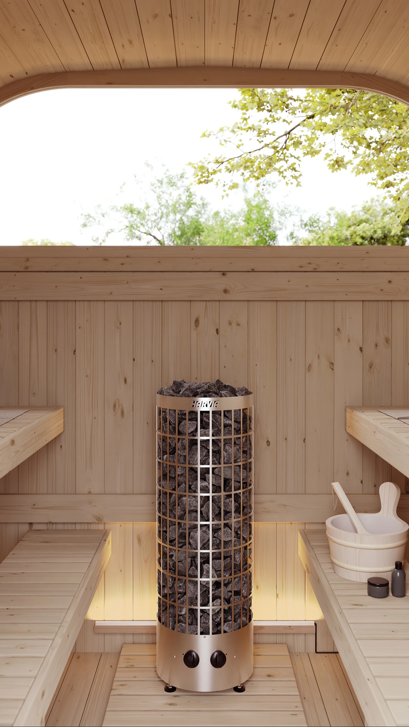 The heater – the heart of your sauna