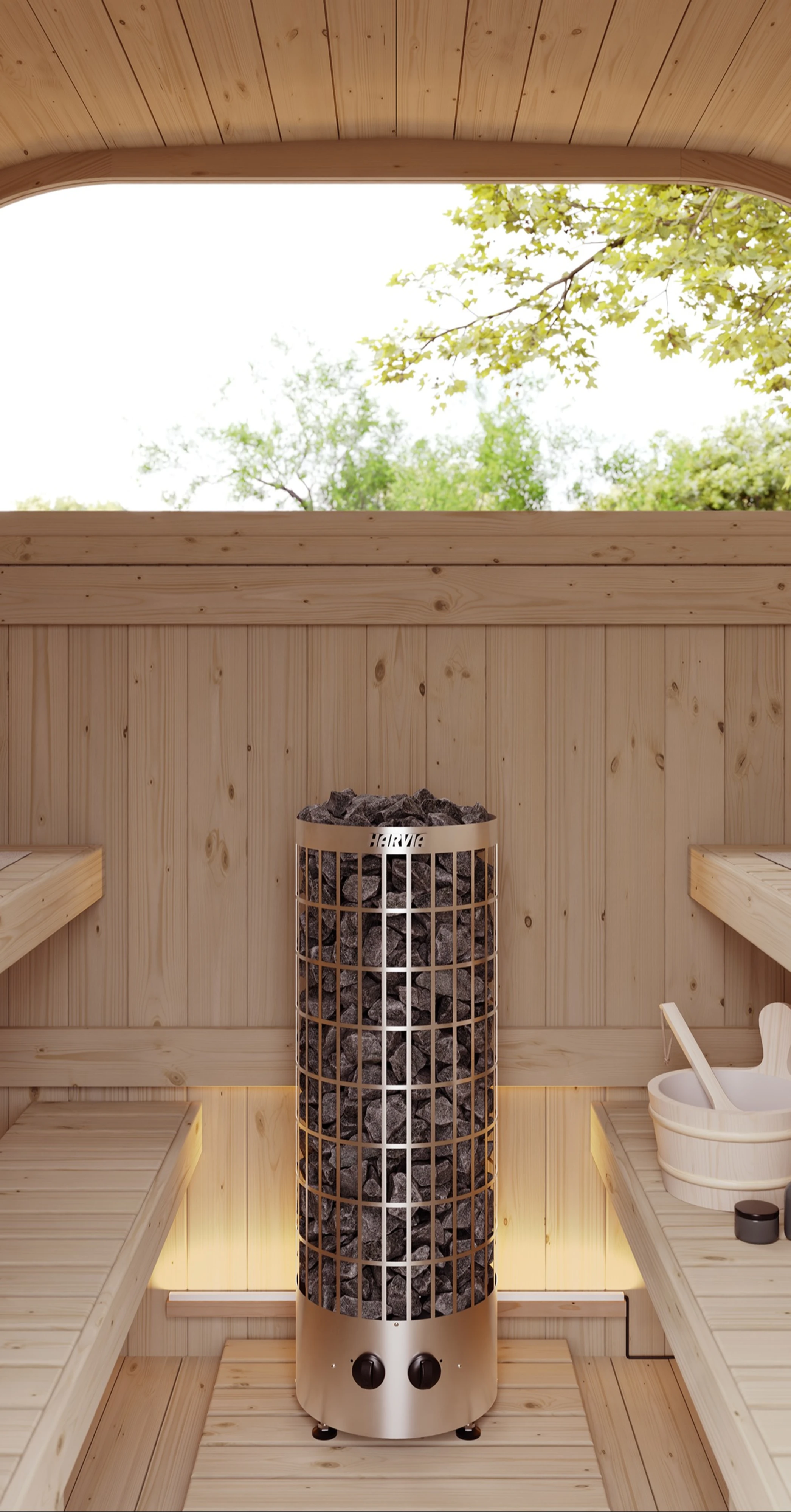 The heater – the heart of your sauna