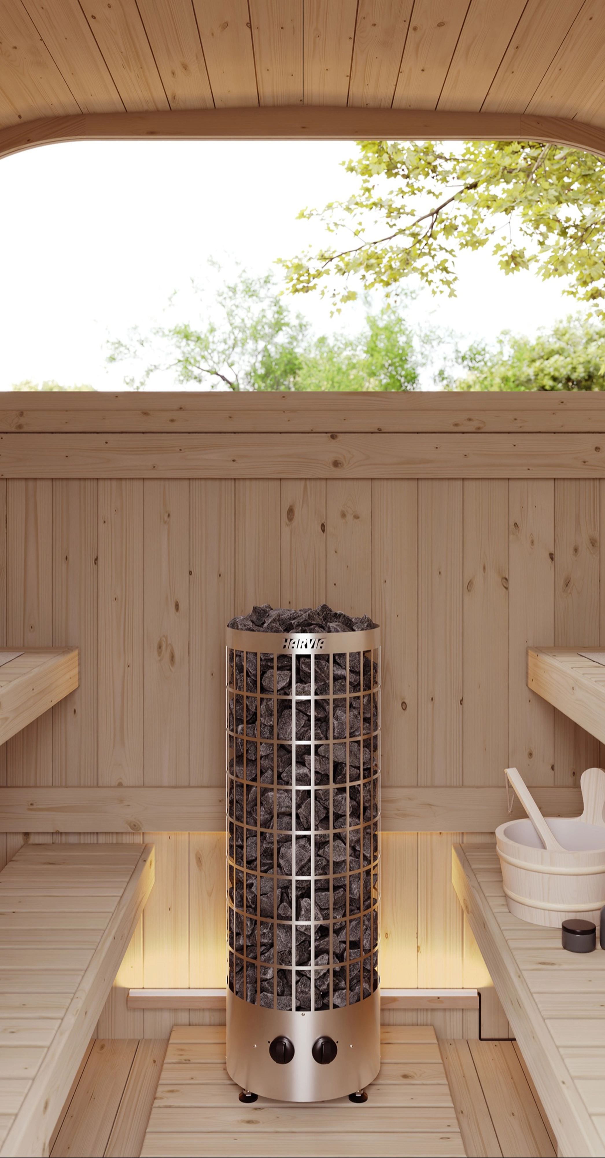 The heater – the heart of your sauna