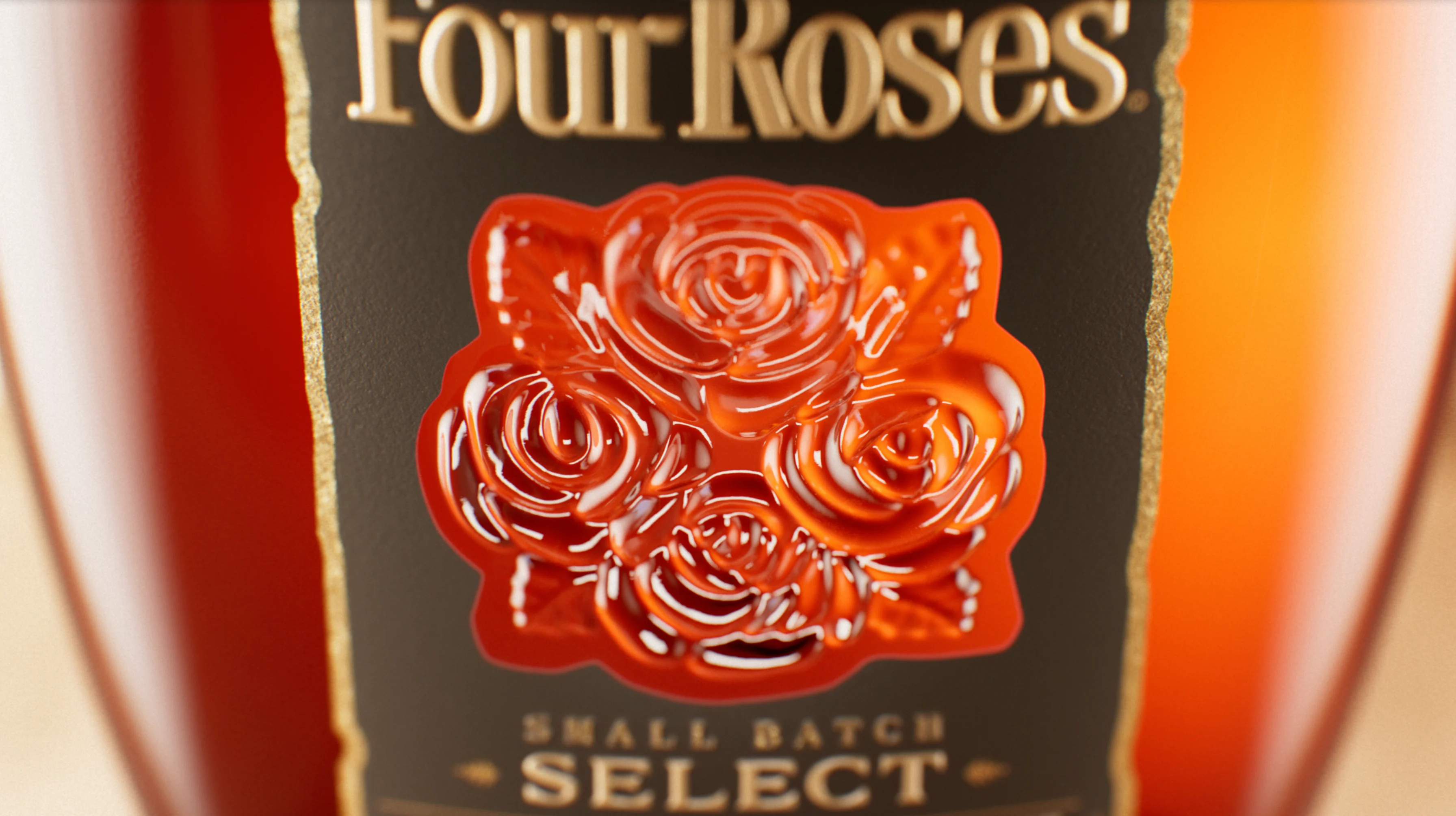 Four Roses Small Batch Select bottle label