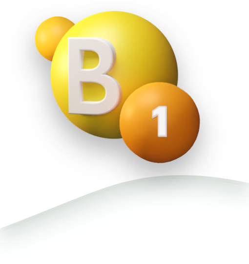 Logotipo que representa la vitamina B1