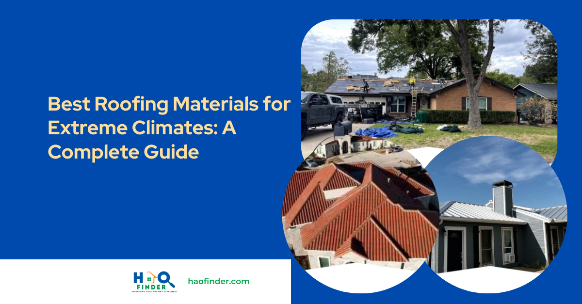 Best Roofing Materials for Extreme Climates: A Complete Guide