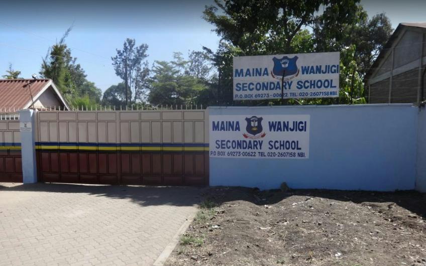 Maina Wajingi High School Administration block [Photo: mainawanjigisecschool.ac.ke]