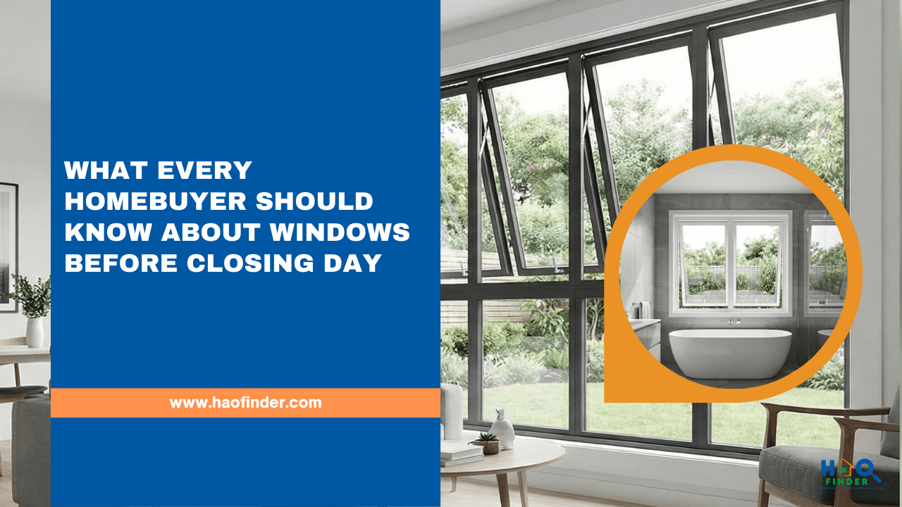What Every Homebuyer Should Know About Windows Before Closing Day