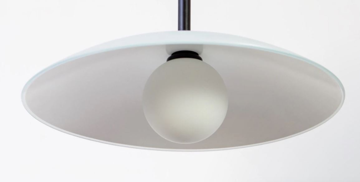 Dome Flush Mount-white