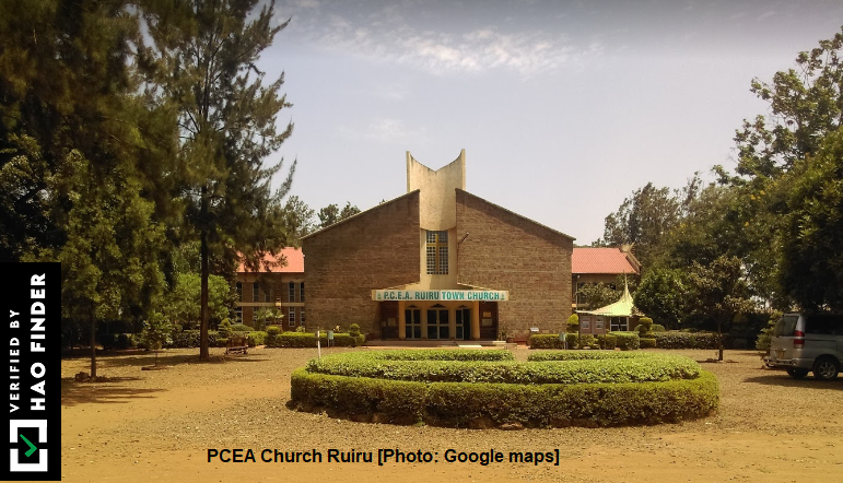 PCEA Church Ruiru [Photo: Google maps]