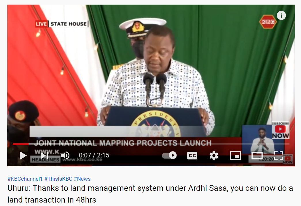 Uhuru on Ardhi Sasa