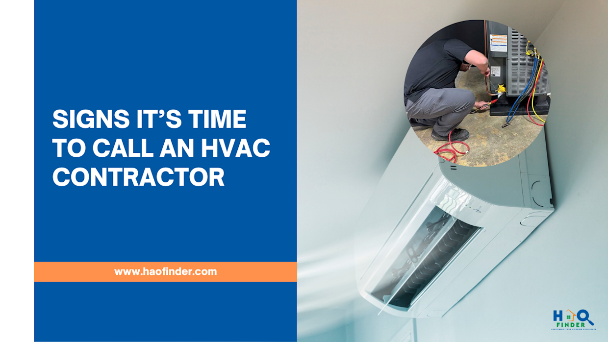 Signs It’s Time to Call an HVAC Contractor