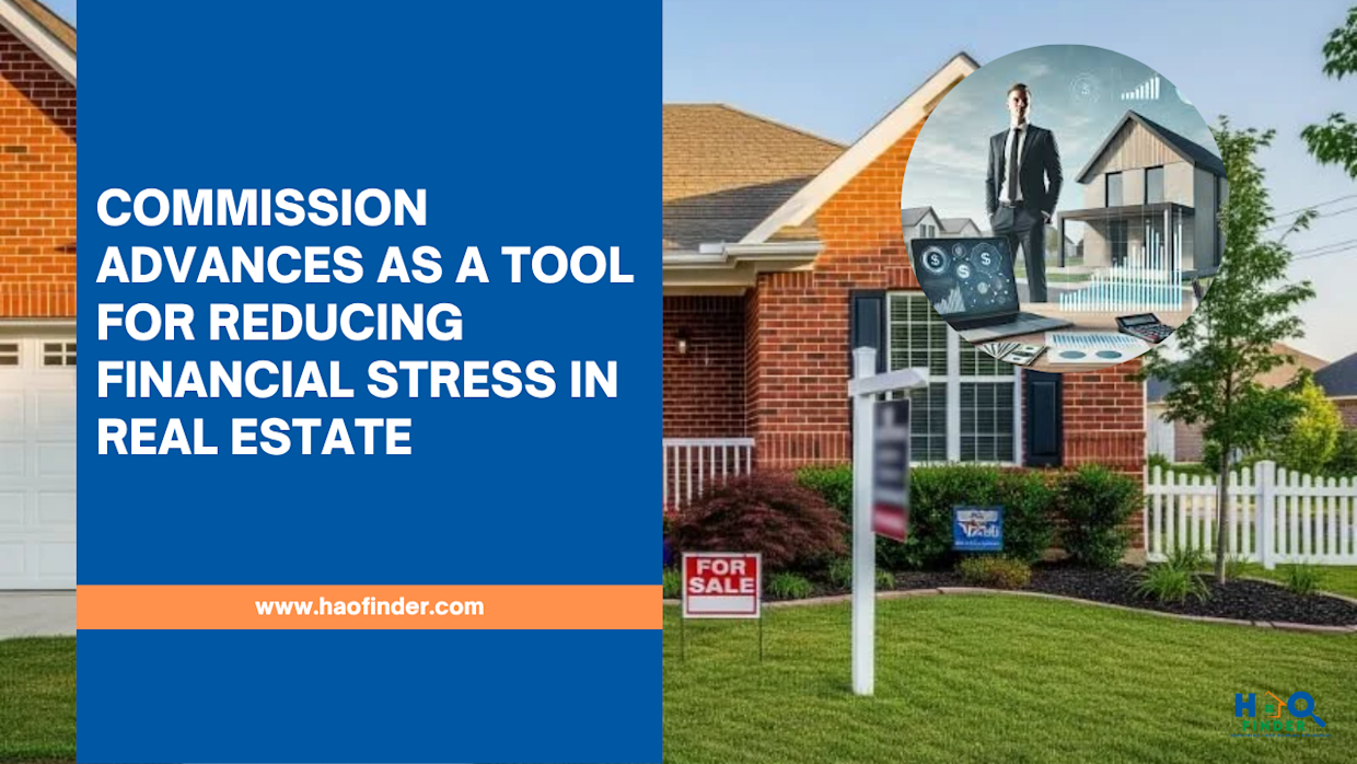 Commission Advances as a Tool for Reducing Financial Stress in Real Estate
