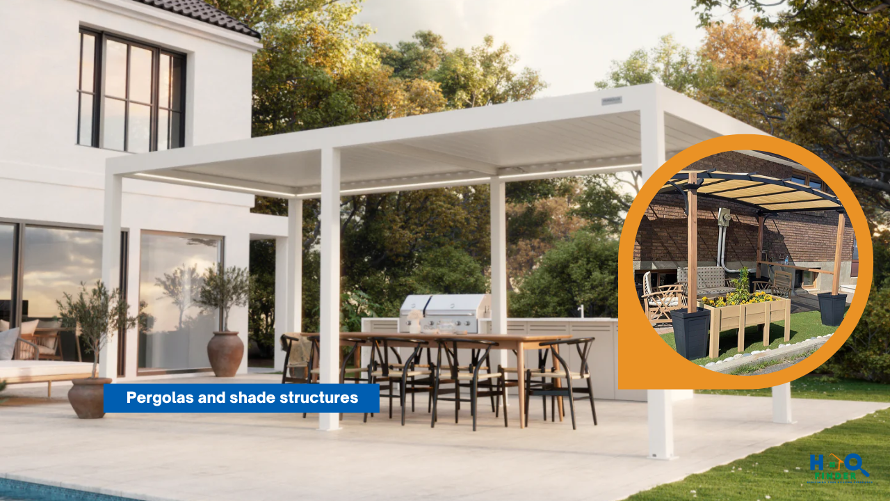 Pergolas and shade structures