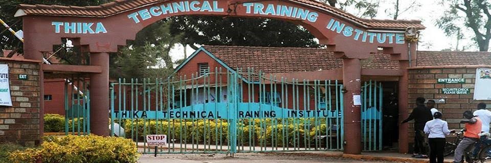 Thika Technical Training Institute Entrance