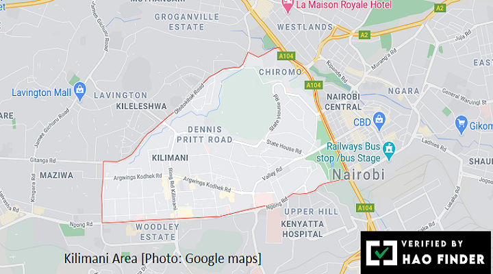 Directions to Kilimani