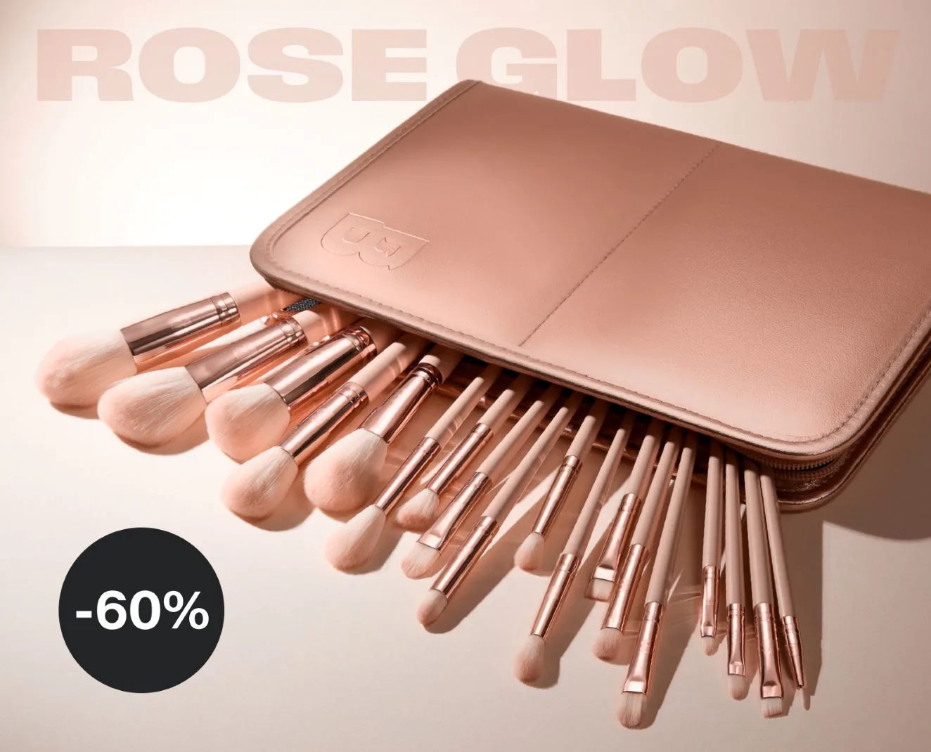 500+ 5* reviews. Get our Rose Glow Brush Set.