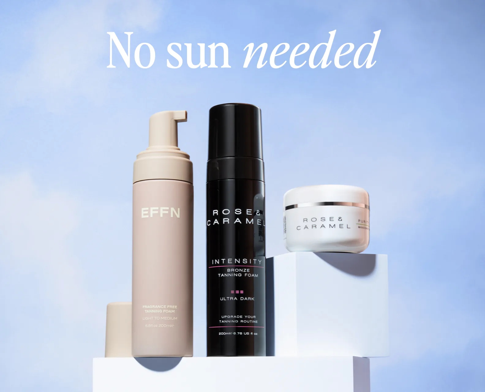 Shop self-tan heroes from Rose & Caramel, EFFN, and more.