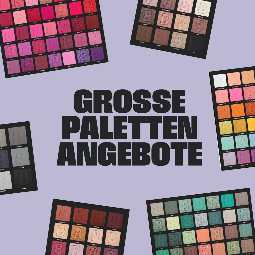 Spare groß bei unseren ikonischen Farbpaletten