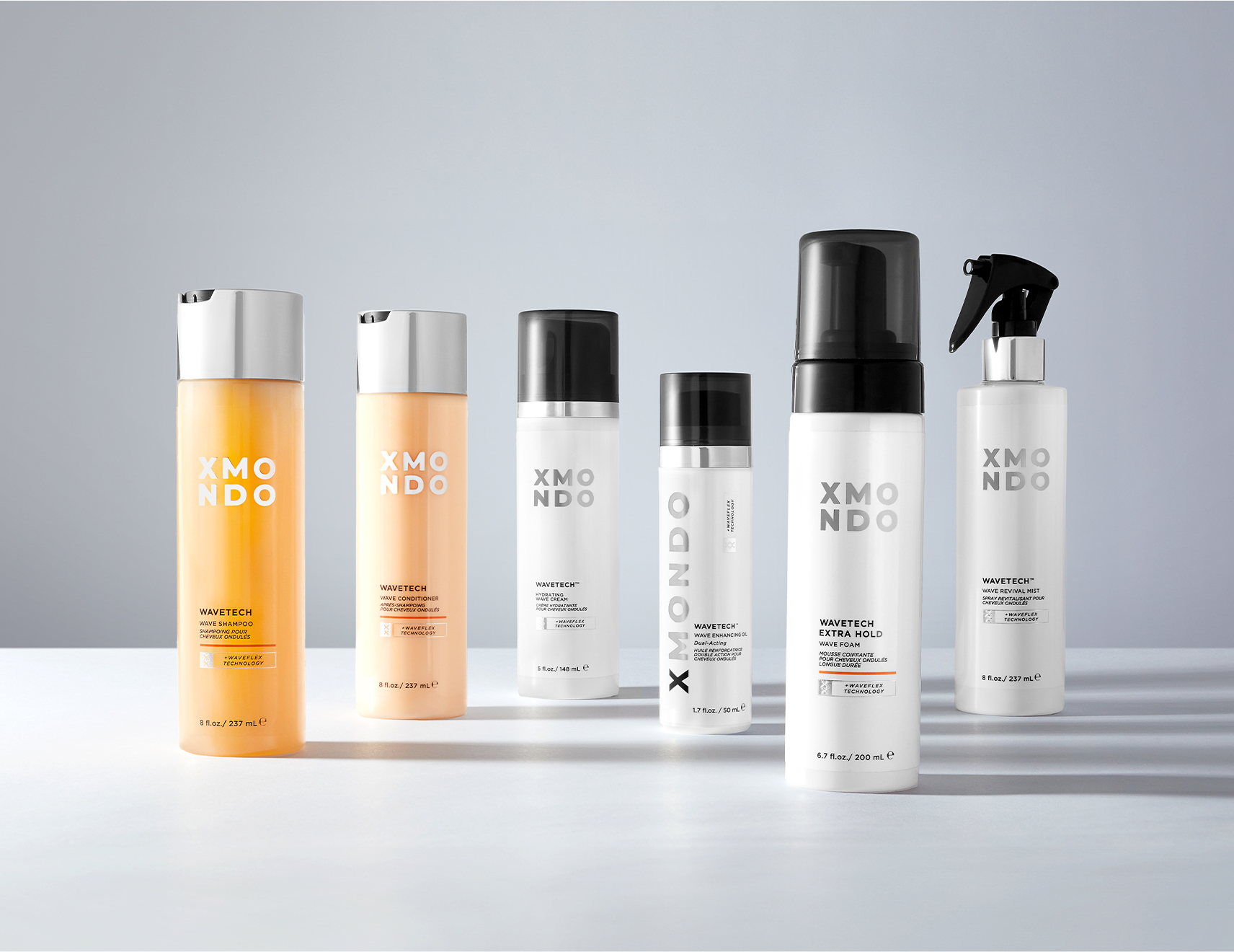 Beauty products lineup
